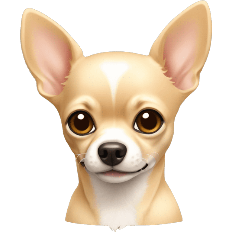 Chihuahua color crema  emoji