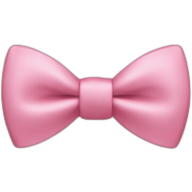 Pink bow tie emoji