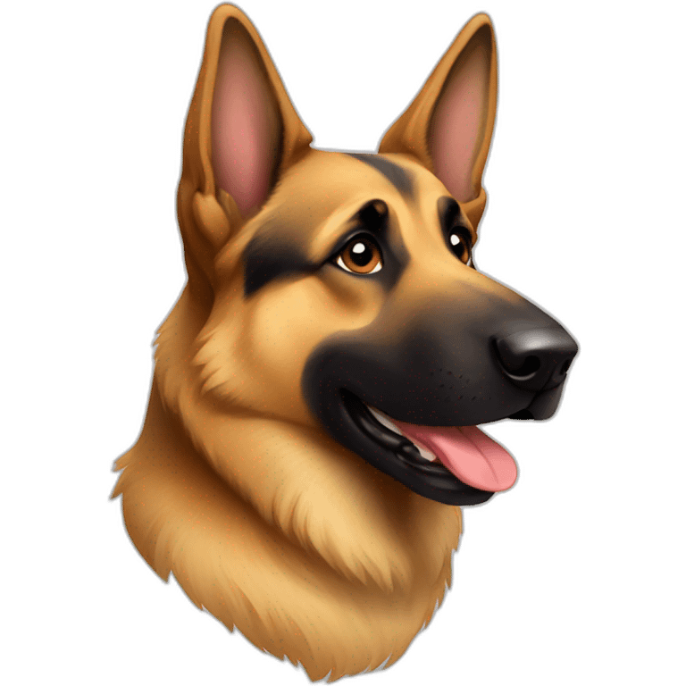 german shepherd emoji