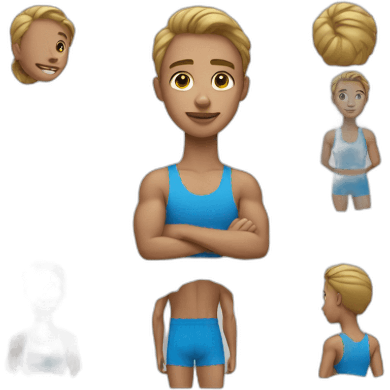 Un athlete emoji