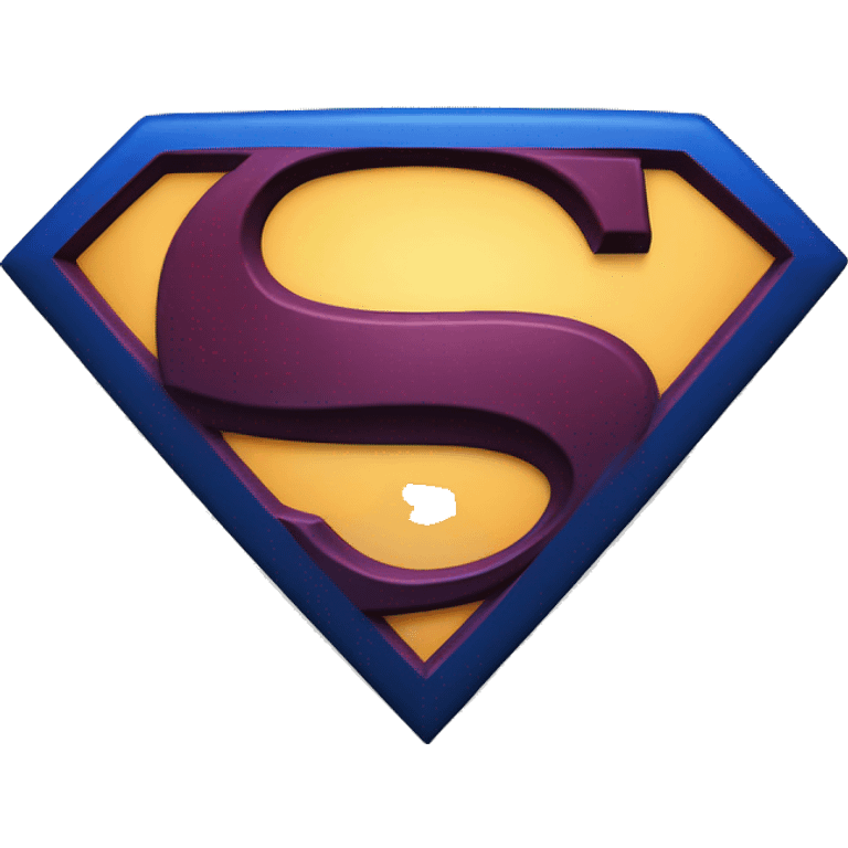 superman logo with the letter "L"  emoji