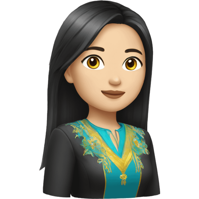 vip kazakh girl emoji