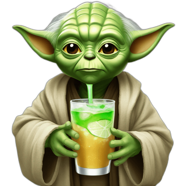 Yoda drink à coca emoji