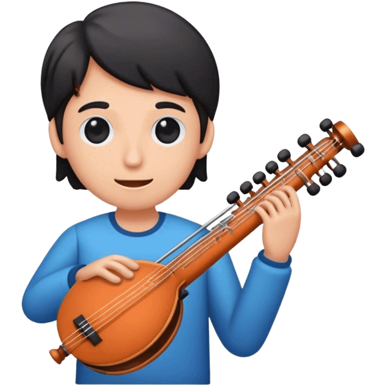 Person with musical instrument emoji