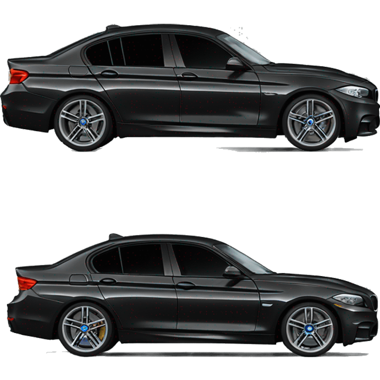 Bmw f10 black  emoji