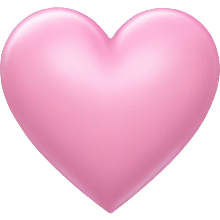 pastel pink glossy heart pastel emoji