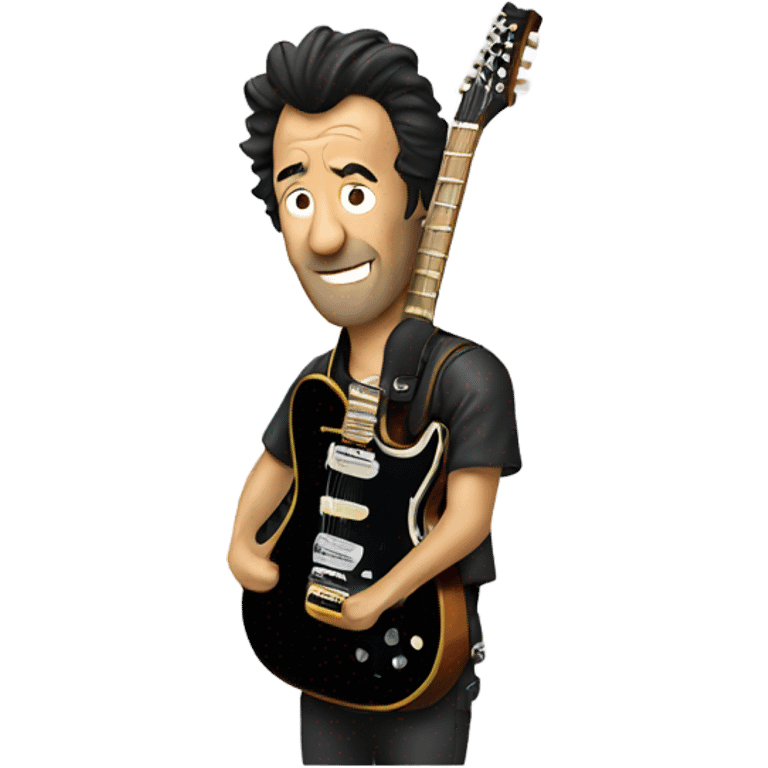 Springsteen guitar emoji