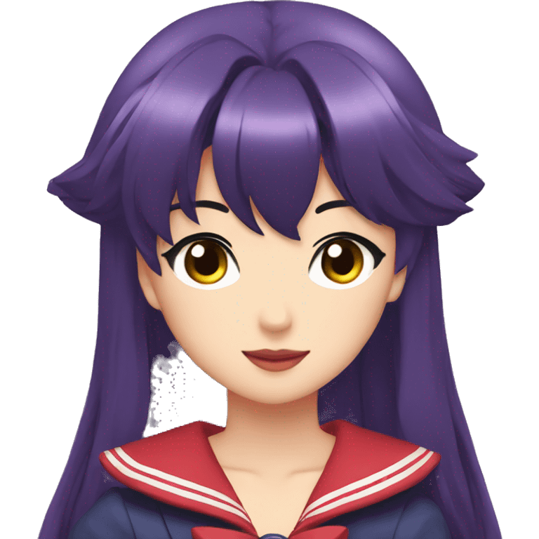 sailor mars anime style emoji