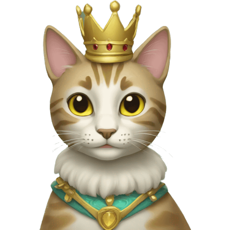 cat queen emoji