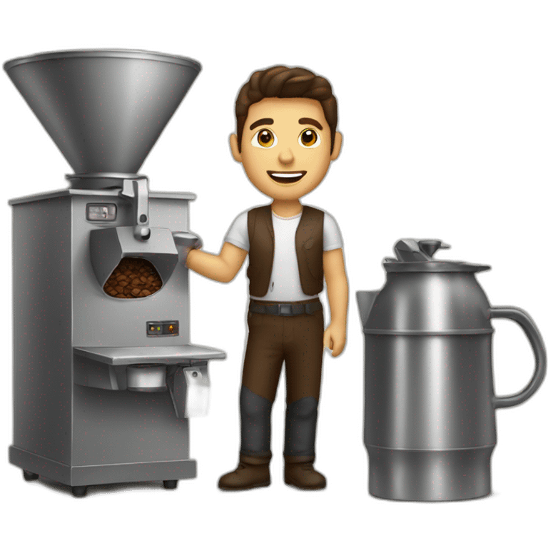 Coffee roaster emoji