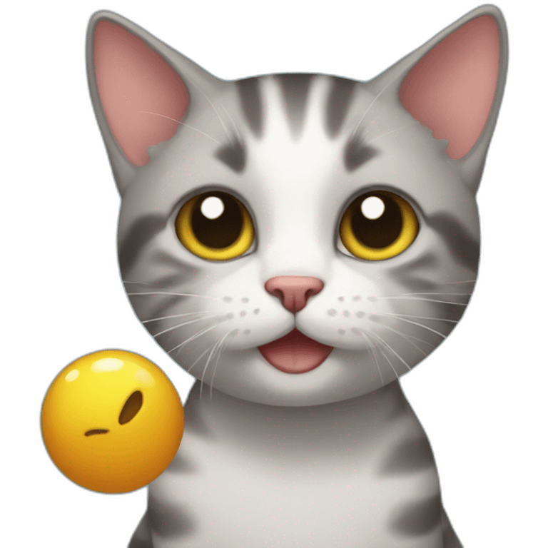 Cat npop play time emoji