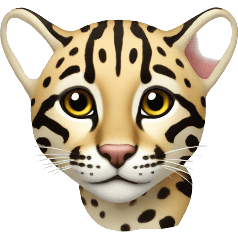 ocelot realistic emoji