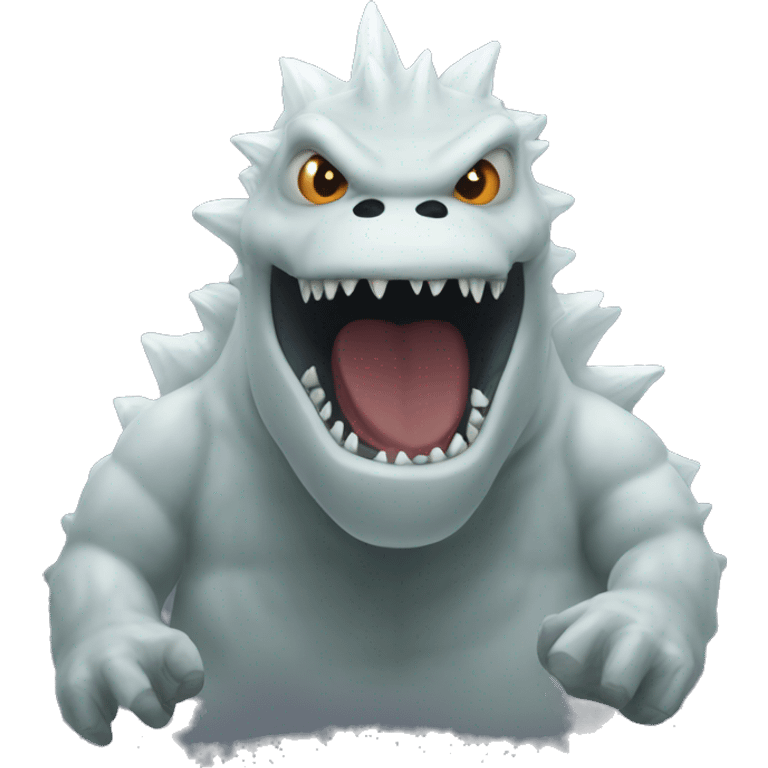 Godzilla ghost emoji