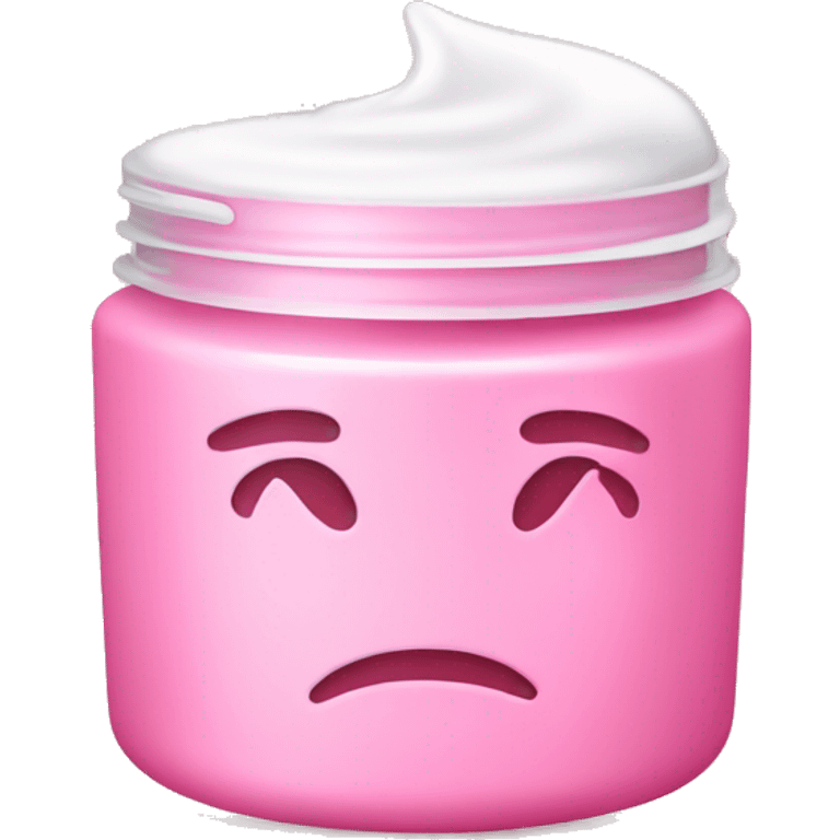 pink moisturizer emoji