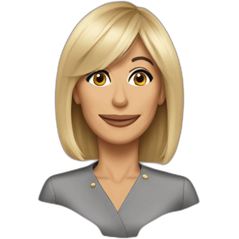 Brigitte Macron emoji