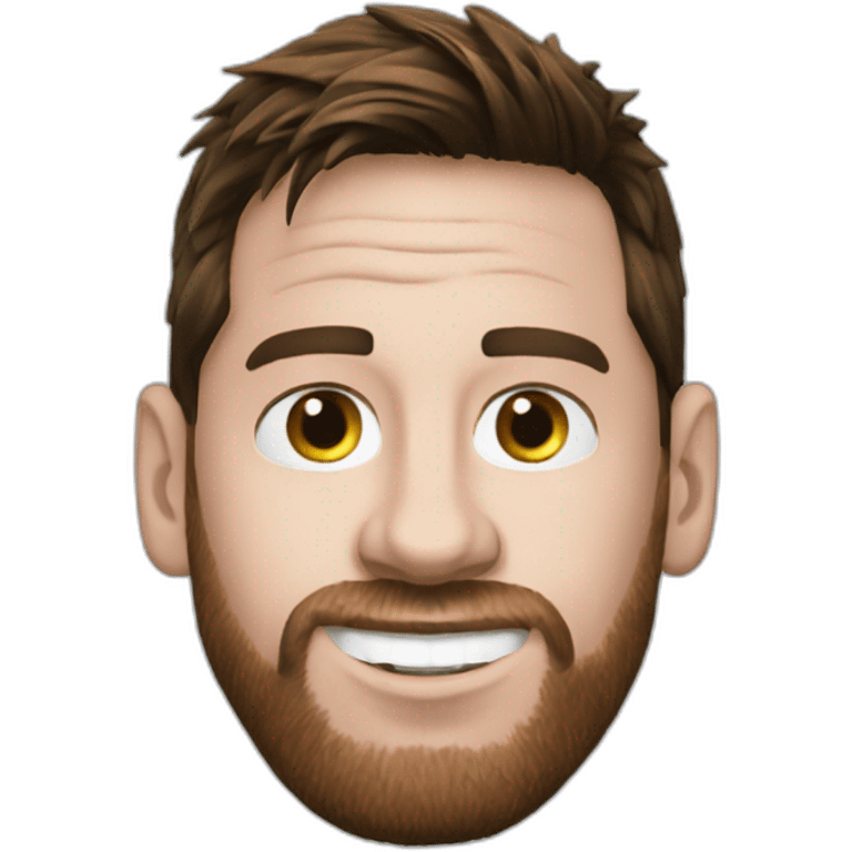 messi sur un an emoji