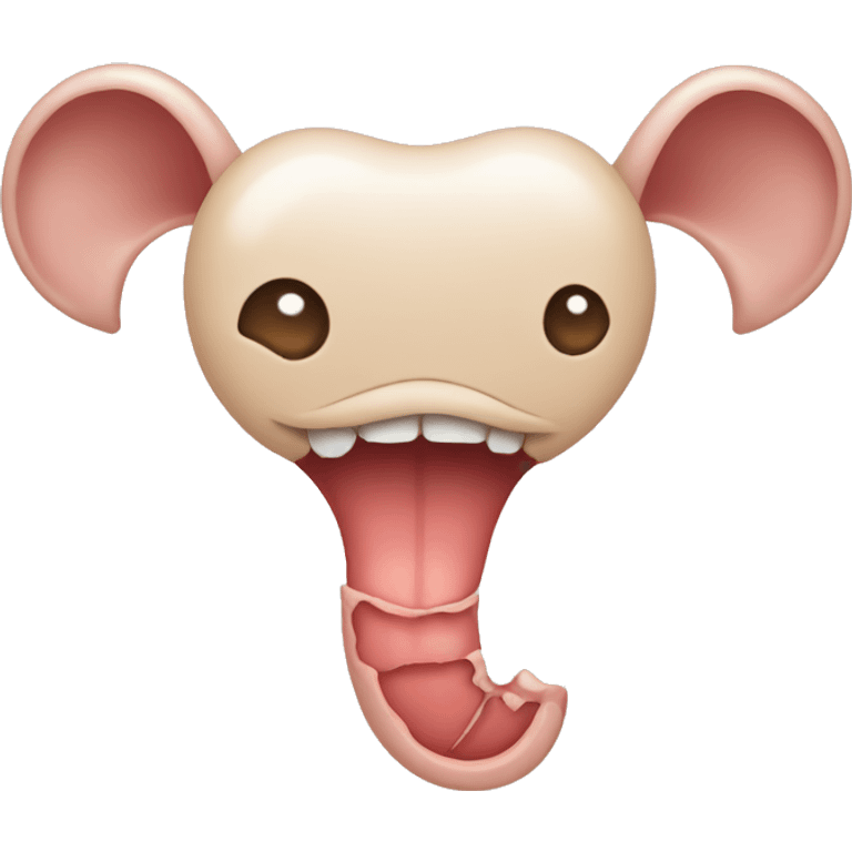 Female Uterus smiling  emoji