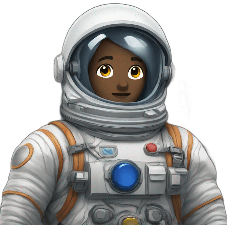 astronaut anime man emoji