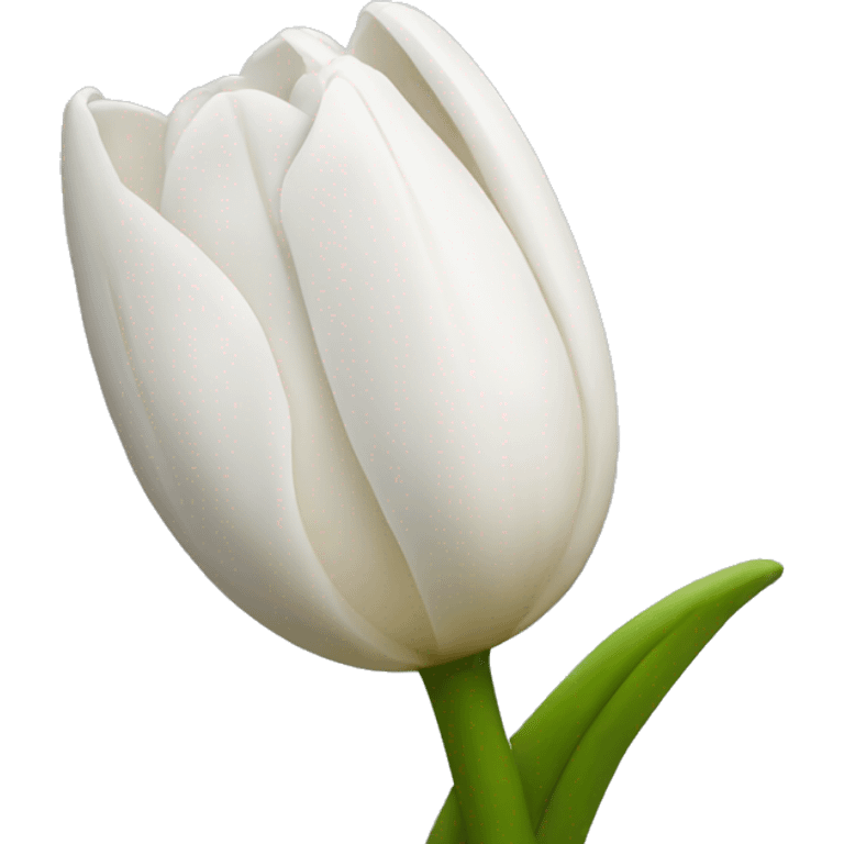 White tulps  emoji