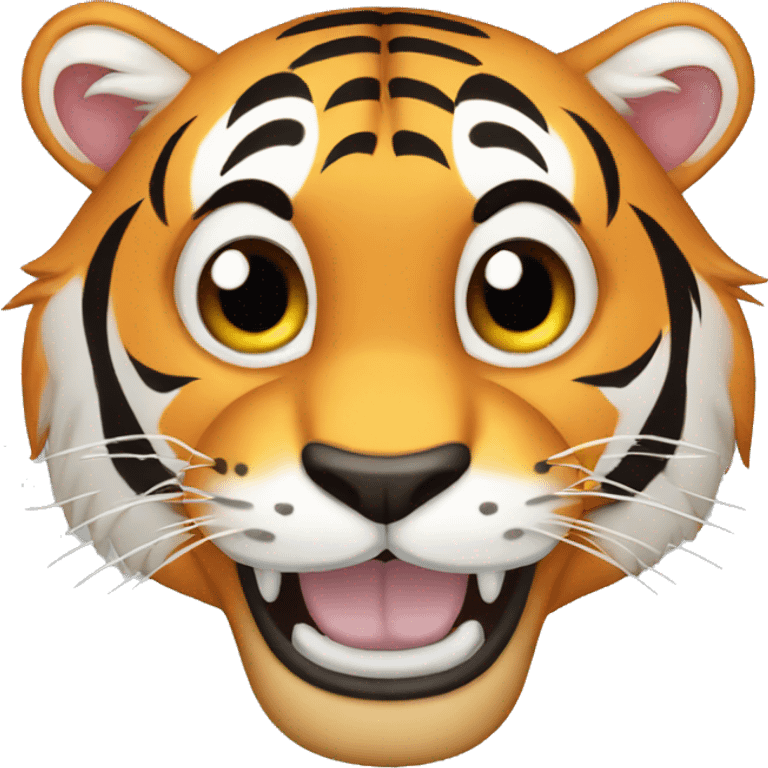 tiger big thumbs up emoji