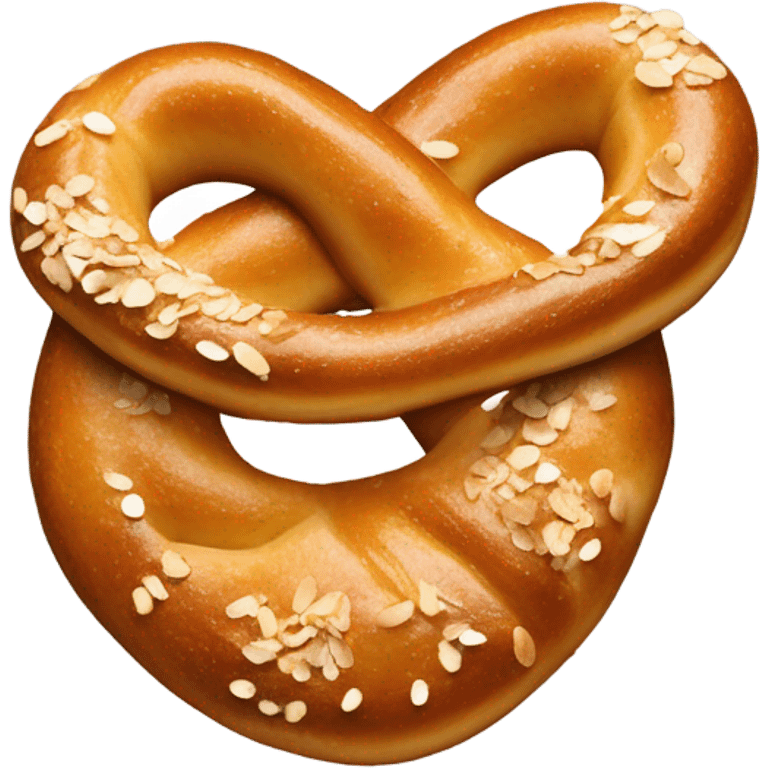 auntie anne’s sweet almond pretzel emoji