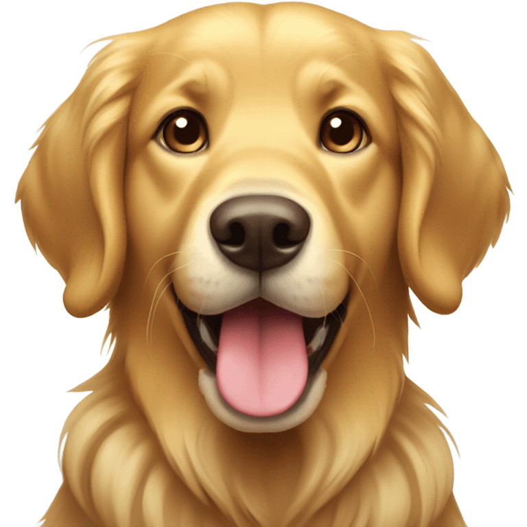 golden retriever  emoji