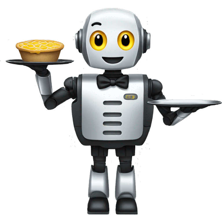 robot waiter emoji