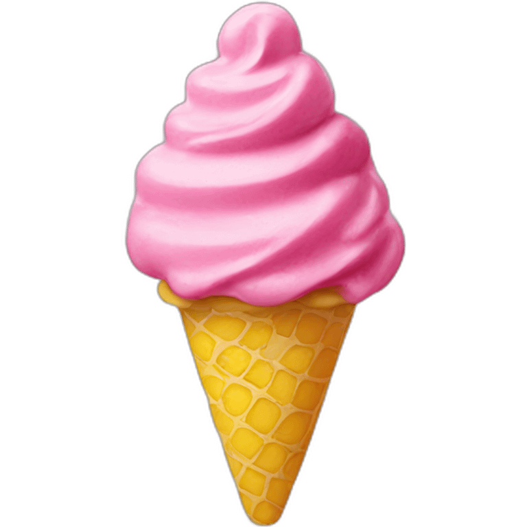 lemon raspberry gelato emoji