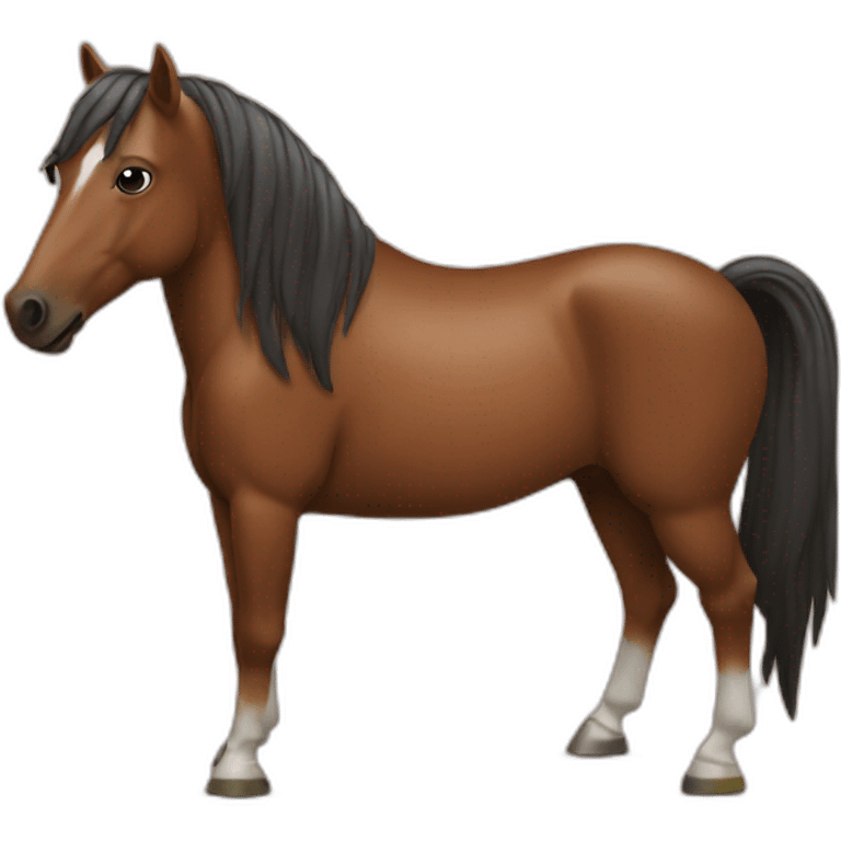 horse coffee emoji