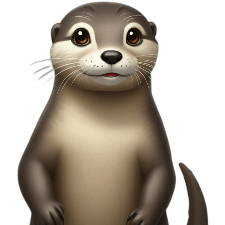 loutre sur torue emoji