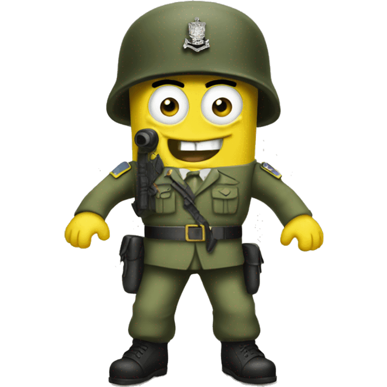 Spongebob military emoji