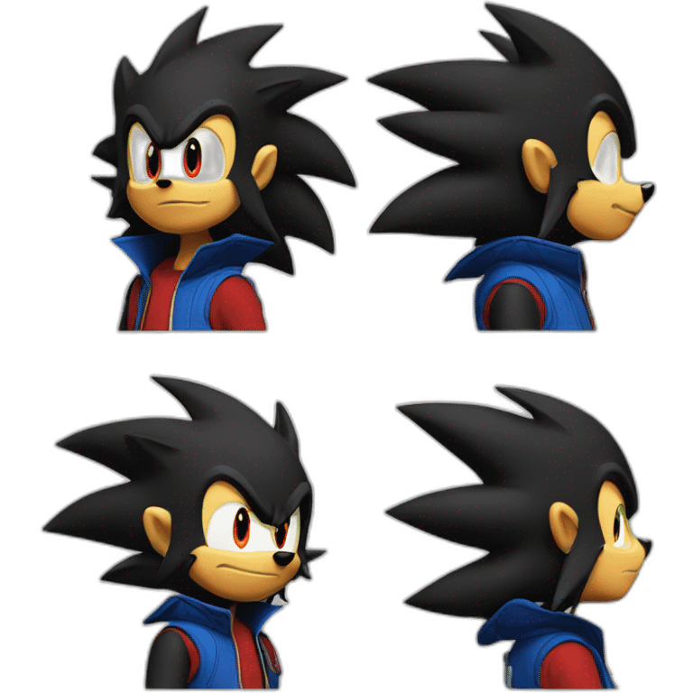 Shadow the hedgehog emoji