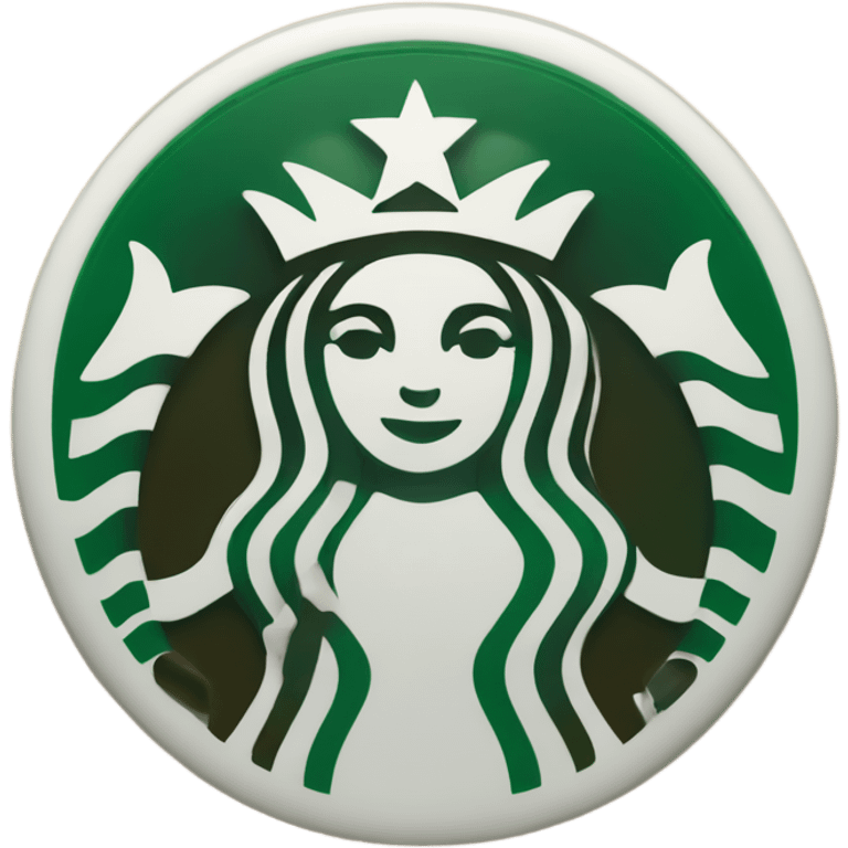 Starbucks logo emoji