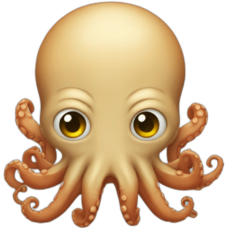 Man head octopus emoji