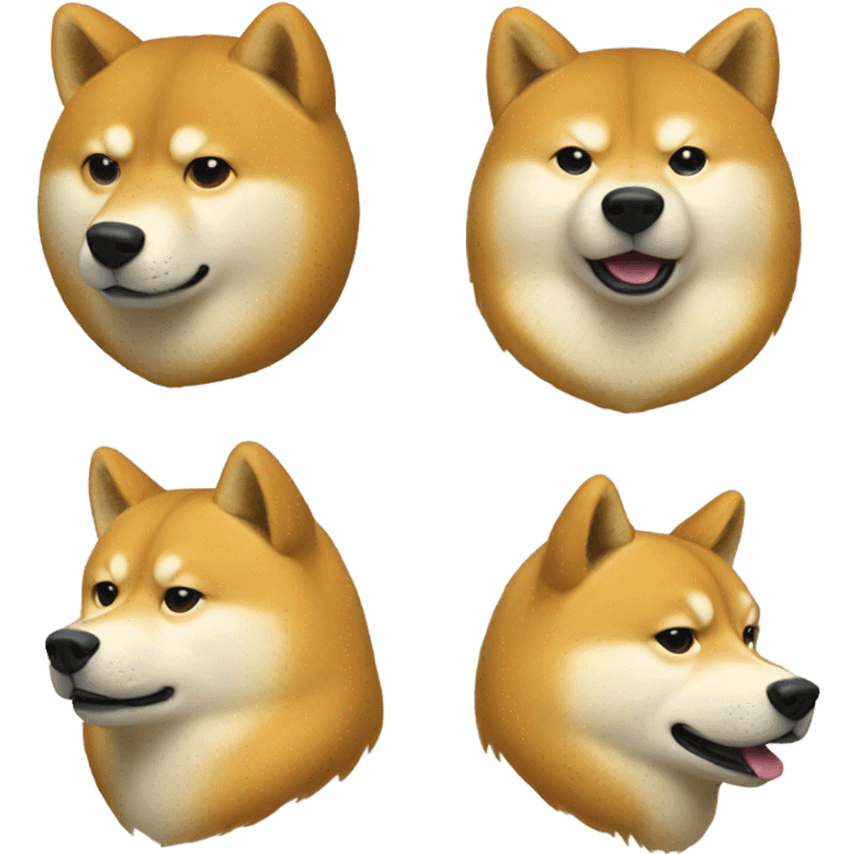 Dogecoin with bear emoji