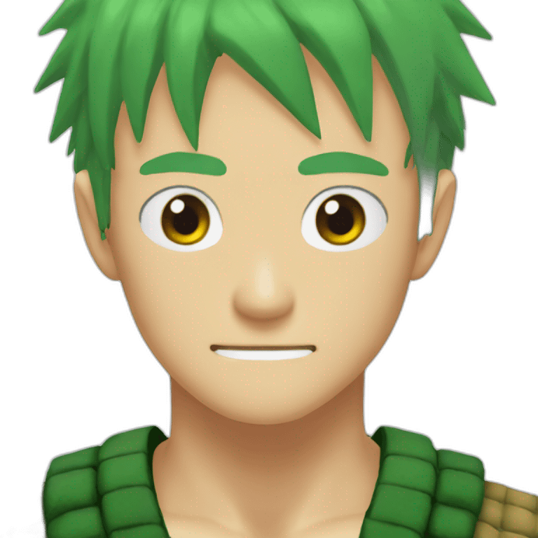 Roronoa zoro emoji