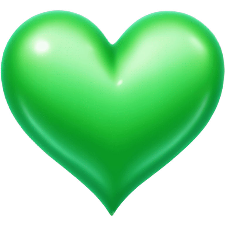 Green heart  emoji