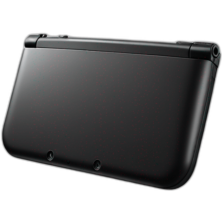 New Nintendo 3DS XL black emoji