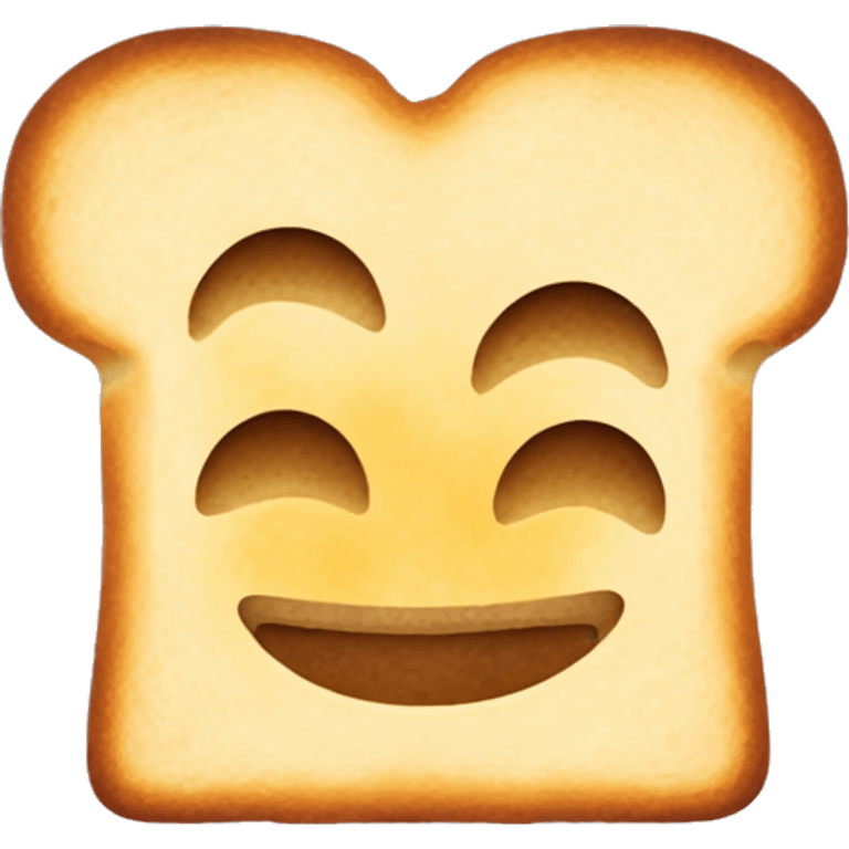 Bread toast with serrano han and argulla on top emoji