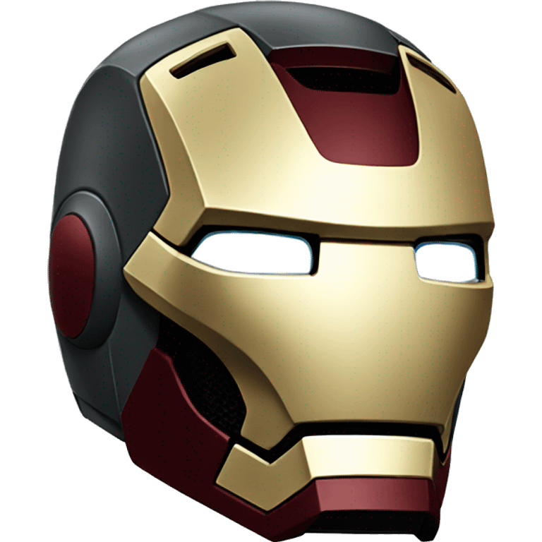 Iron man helmet emoji