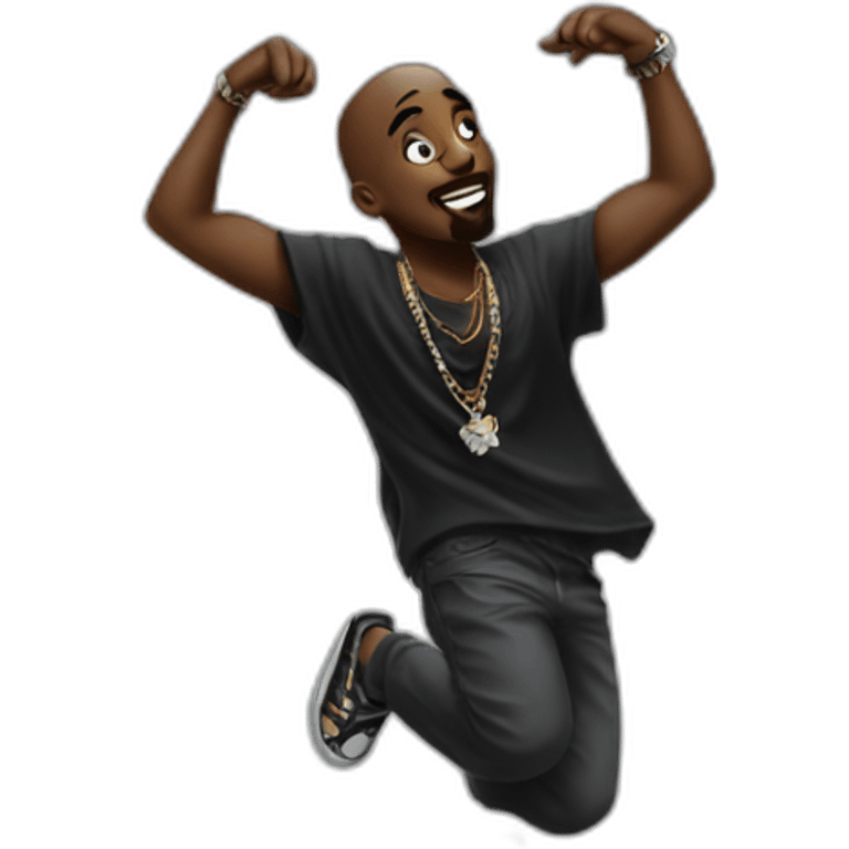 tupac-dancing-on-tombstone emoji