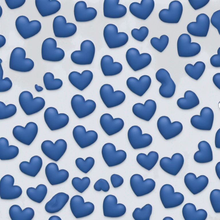 Dark Blue Heart  emoji