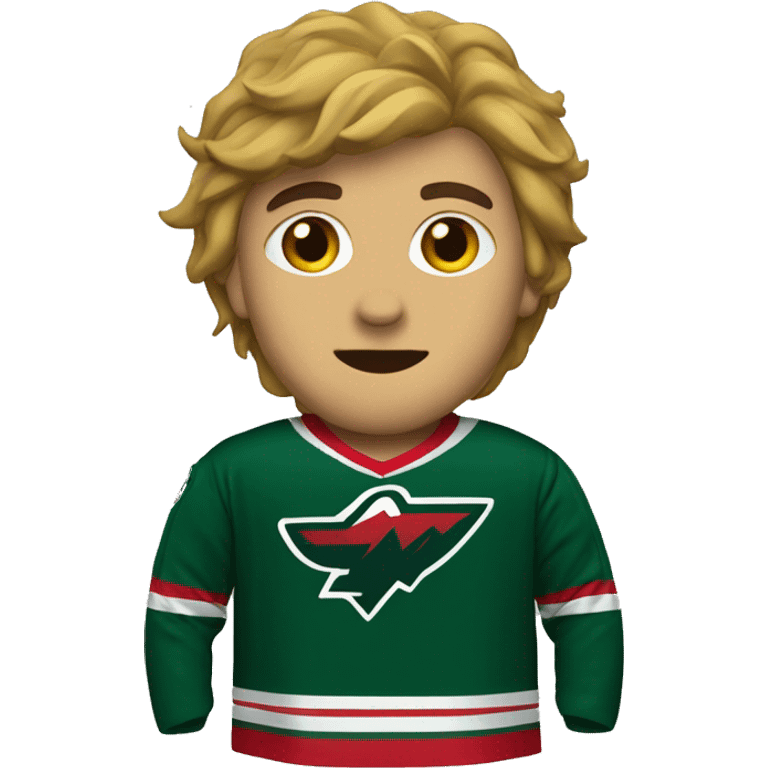 Minnesota wild hockey jersey  emoji