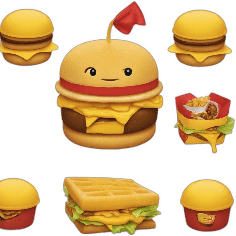 mcd mascot emoji