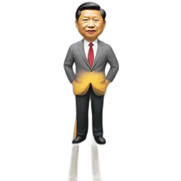 President Xi on the Golden States Bridge emoji