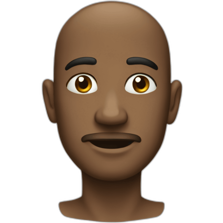 tête de blaireau emoji