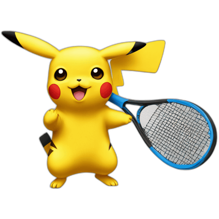 Pikachu pádel emoji