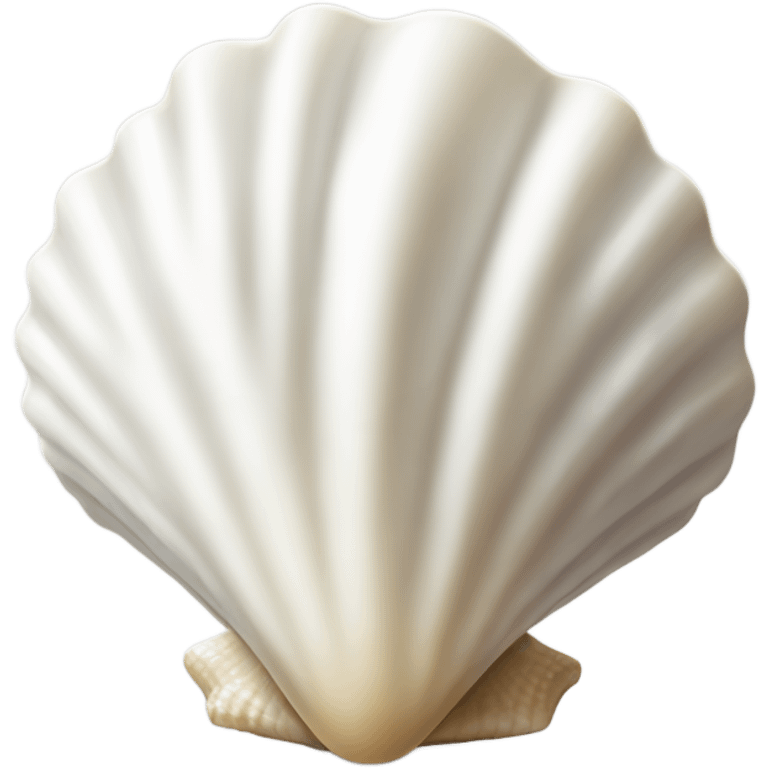 white seashell emoji