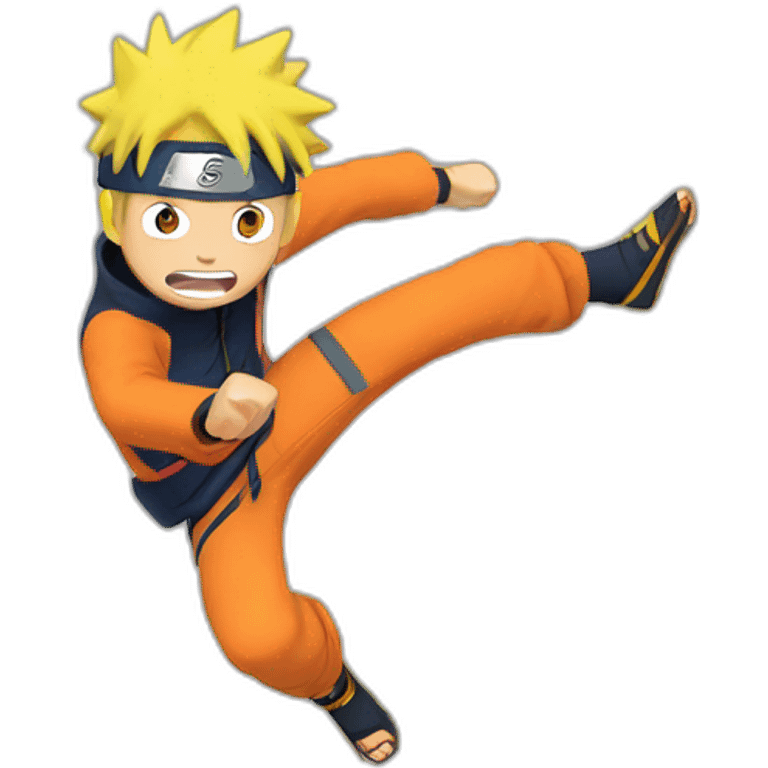 Naruto qui dab emoji