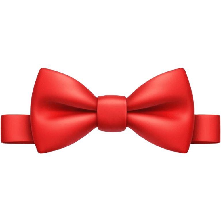 Red bow tie emoji